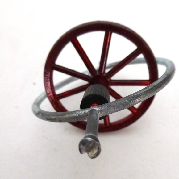VINTAGE 1950’s METAL GYROSCOPE TOY LOT OF 2 (PRE-OWNED) - Picture 6 of 12